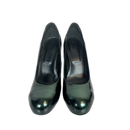 HOGAN Scarpe decolletè verde cangiante