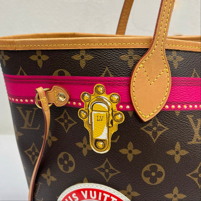 LOUIS VUITTON Borsa shopping Neverfull Trunks MM Limited Edition
