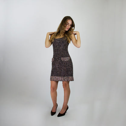 DG DOLCE & GABBANA Abito tubino effetto bouclé