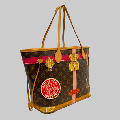 LOUIS VUITTON Borsa shopping Neverfull Trunks MM Limited Edition
