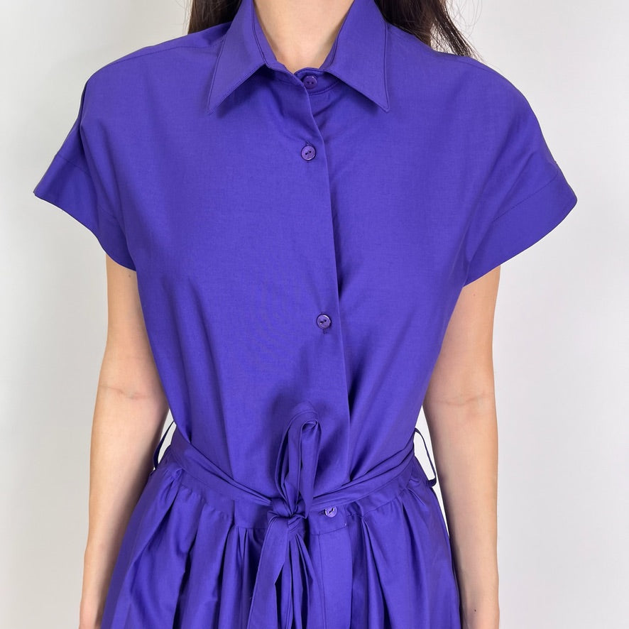 LAVI COUTURE Abito scamiciato viola