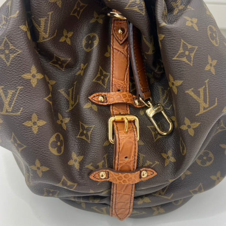 LOUIS VUITTON Borsa Mahina XL Alligator Trim Limited Edition