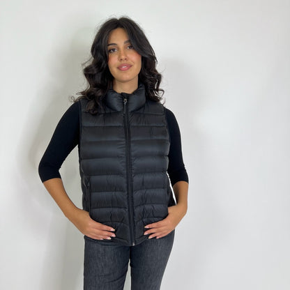 POLO R. LAUREN Gilet piumino imbottito trapuntato nero