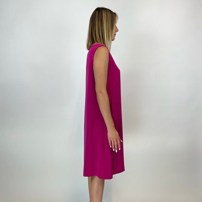 ANITA DI MILANO Abito svasato fucsia