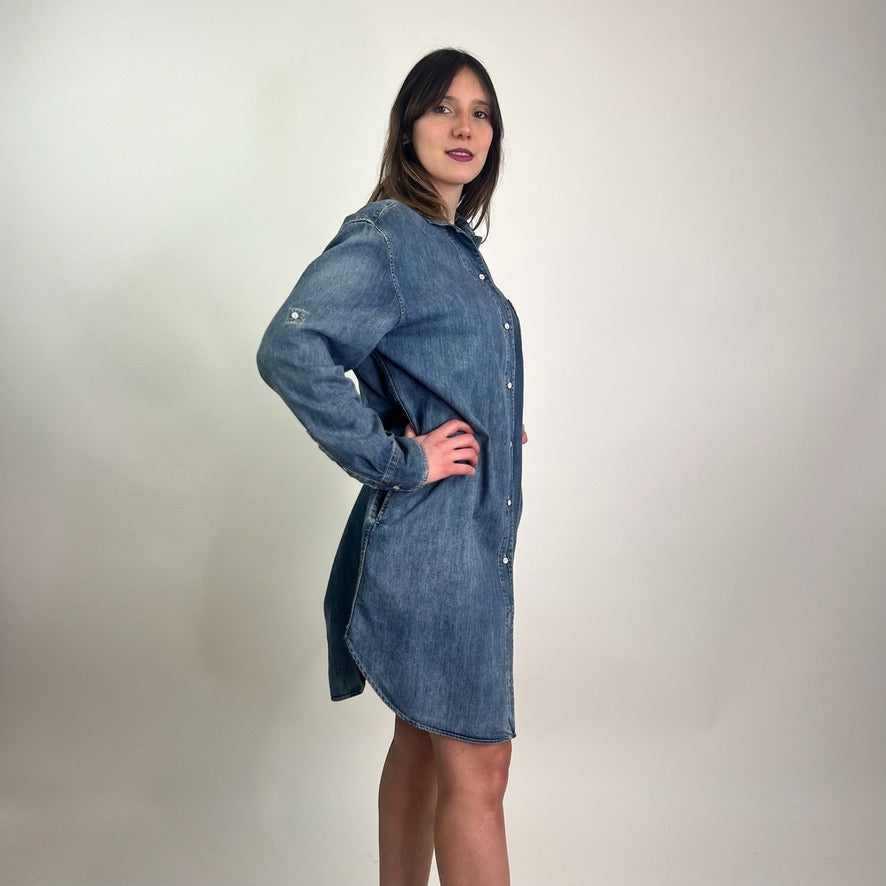 RAG BONE N.Y. Abito chemisier in denim