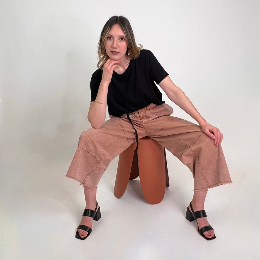 WHITE SAND Pantaloni in cotone