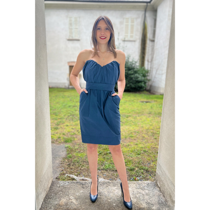 ALLSAINTS SPITALFIELDS Abito bustino blu