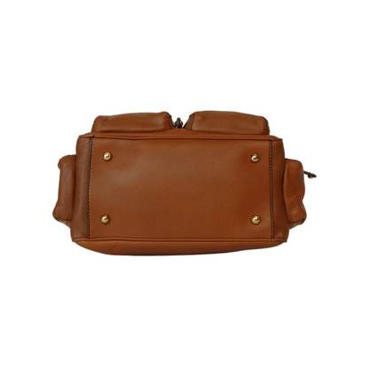 TOD'S Borsa in cuoio con tasche