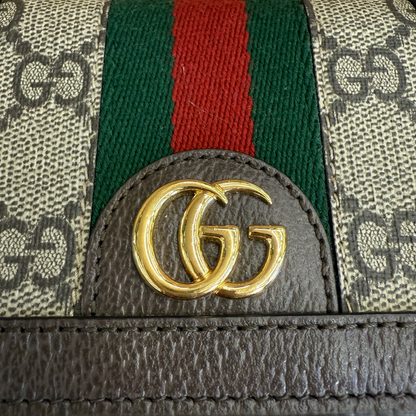 GUCCI Portafoglio piccolo Ophidia in GG Supreme