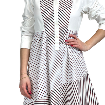 CARVEN Abito rigato