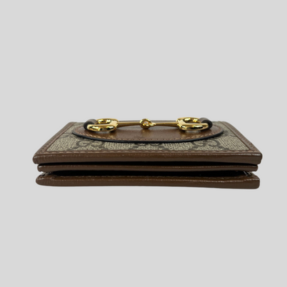 GUCCI Portafoglio Horsebit GG Supreme