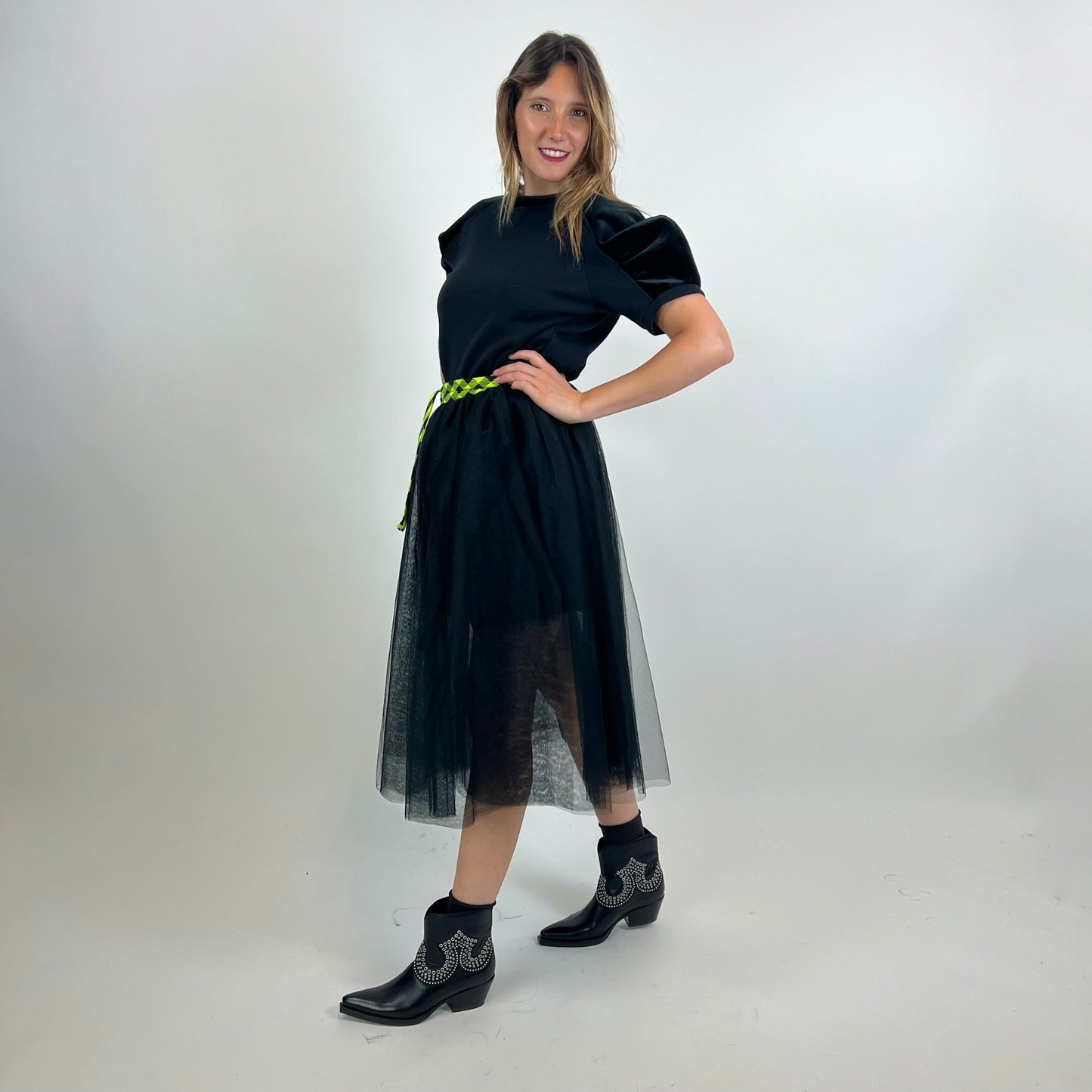 MARC JACOBS Gonna in tulle nero