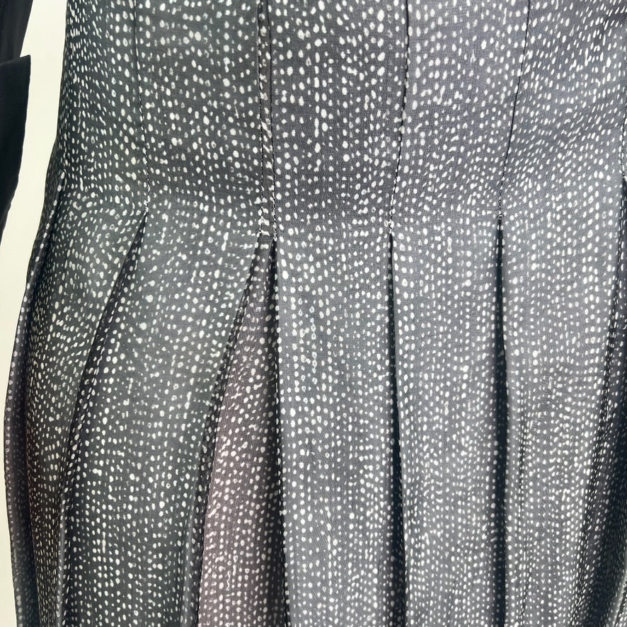 GIORGIO ARMANI Gonna lunga a pieghe in organza