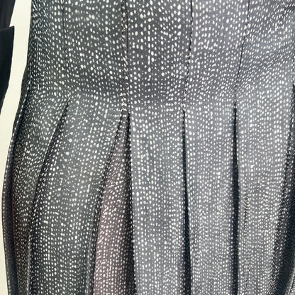 GIORGIO ARMANI Gonna lunga a pieghe in organza