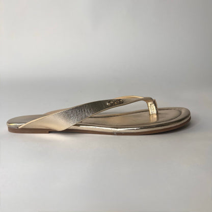 JIMMY CHOO Sandali infradito oro chiaro