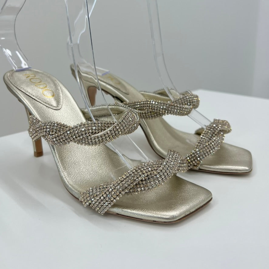 RODO Scarpe sandalo dorato
