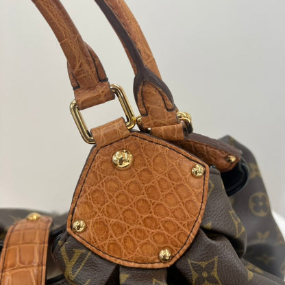 LOUIS VUITTON Borsa Mahina XL Alligator Trim Limited Edition