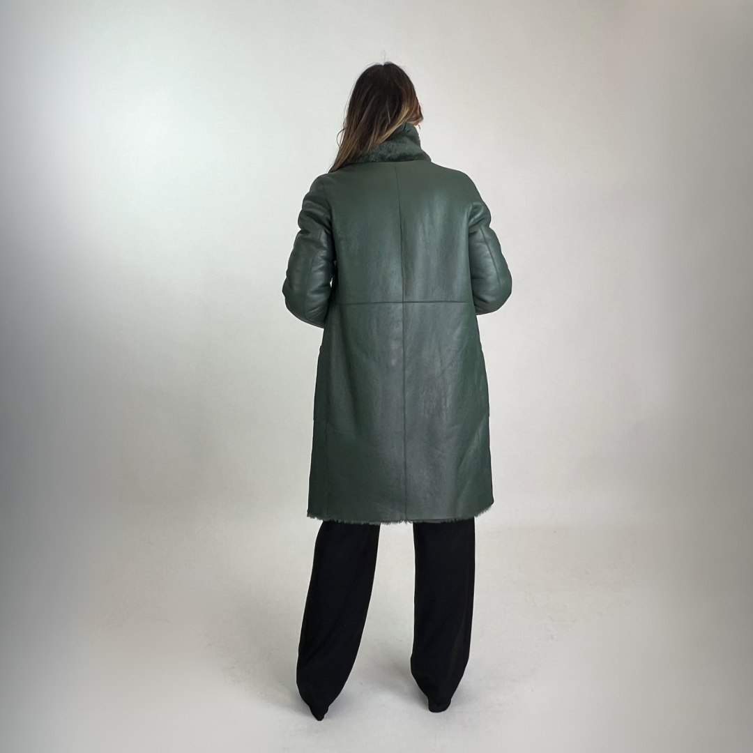 JOSEPH Montone reversibile verde