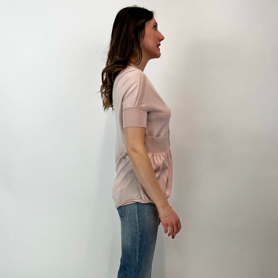 YVES SAINT LAURENT Maglia rosa cipria