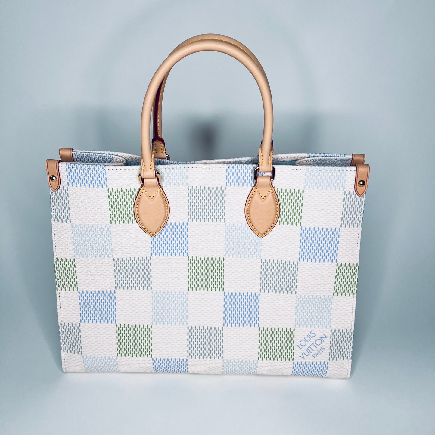 LOUIS VUITTON Borsa OnTheGo damier giant pastel