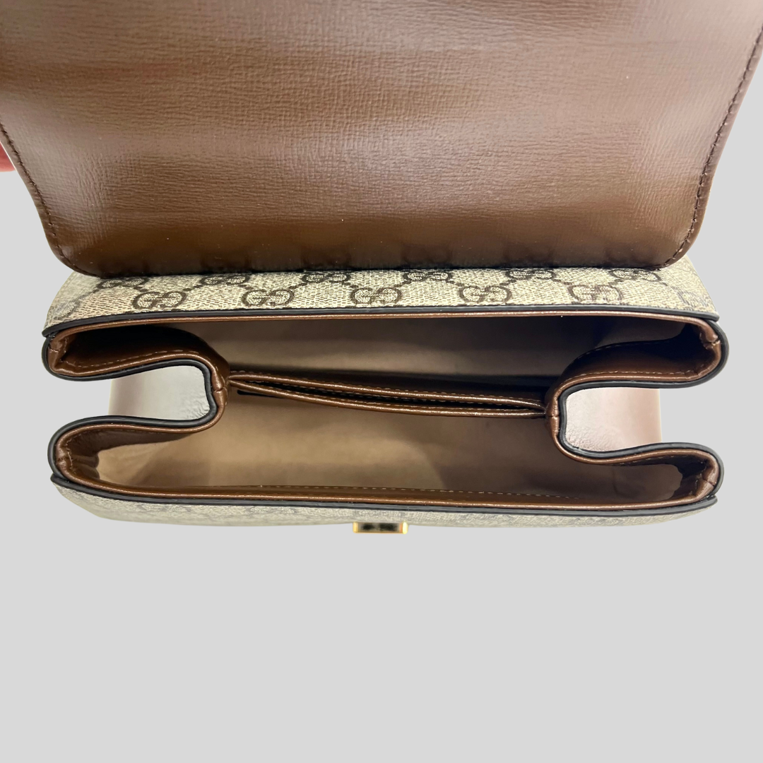 GUCCI Borsa Horsebit 1955 GG Supreme