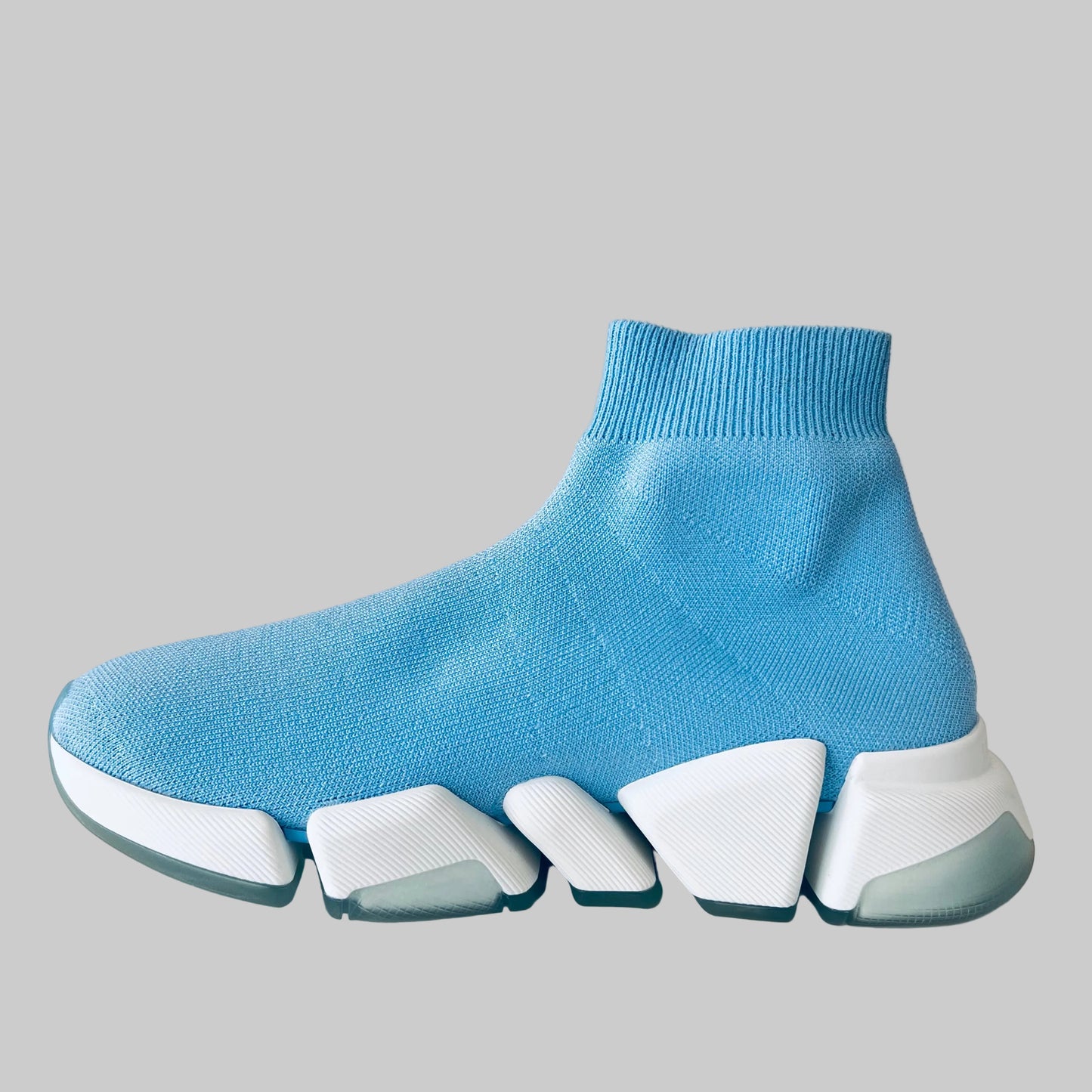 BALENCIAGA Scarpe sneakers Speed 2.0 azzurre