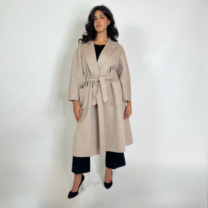 MAX MARA Cappotto Ludmilla Icon in doppio cachemire sabbia