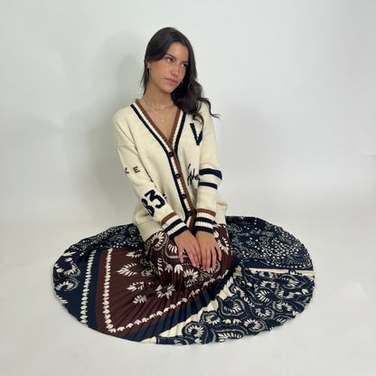 WEEKKEND MAX MARA Maxi cardigan panna