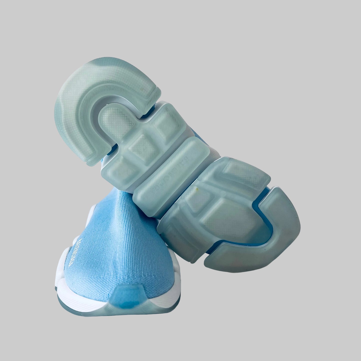 BALENCIAGA Scarpe sneakers Speed 2.0 azzurre