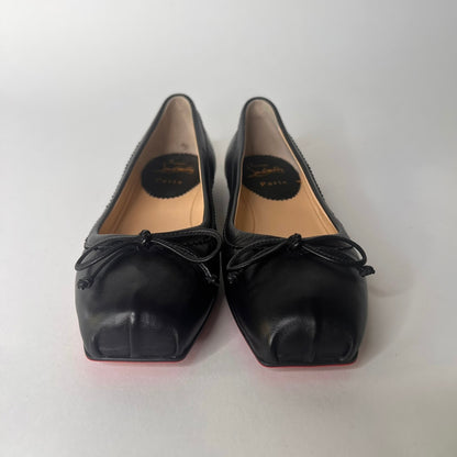 CHRISTIAN LOUBOUTIN Scarpe ballerine nere Mamadrague ballet flats