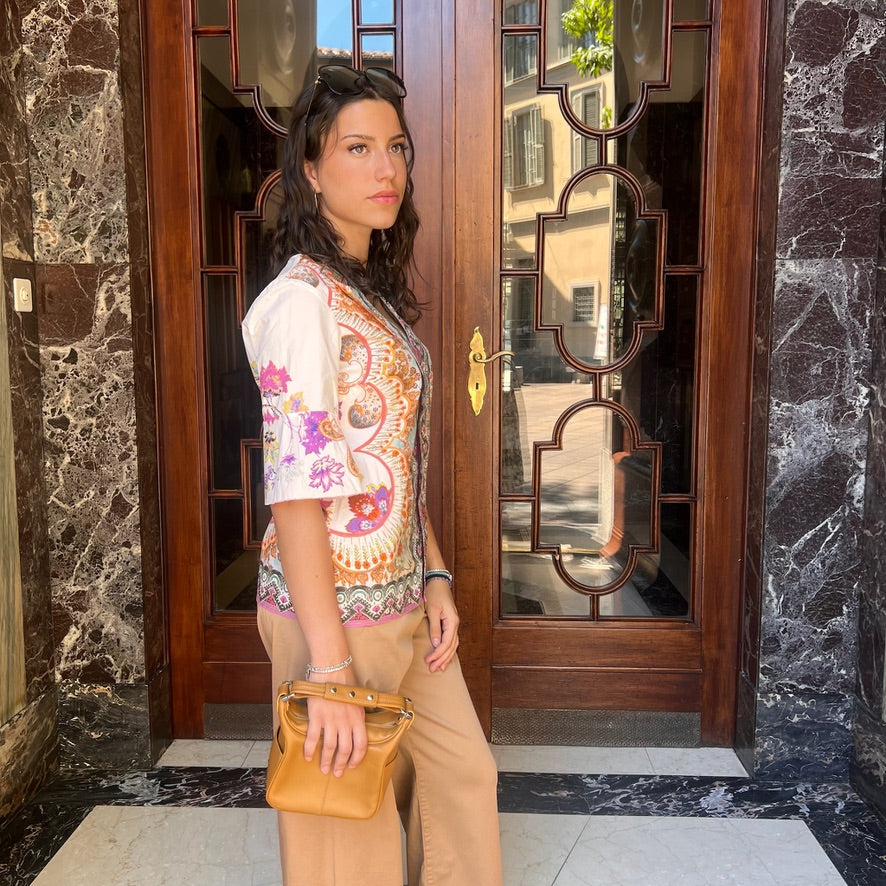 ETRO Casacca disegno paisley multicolor