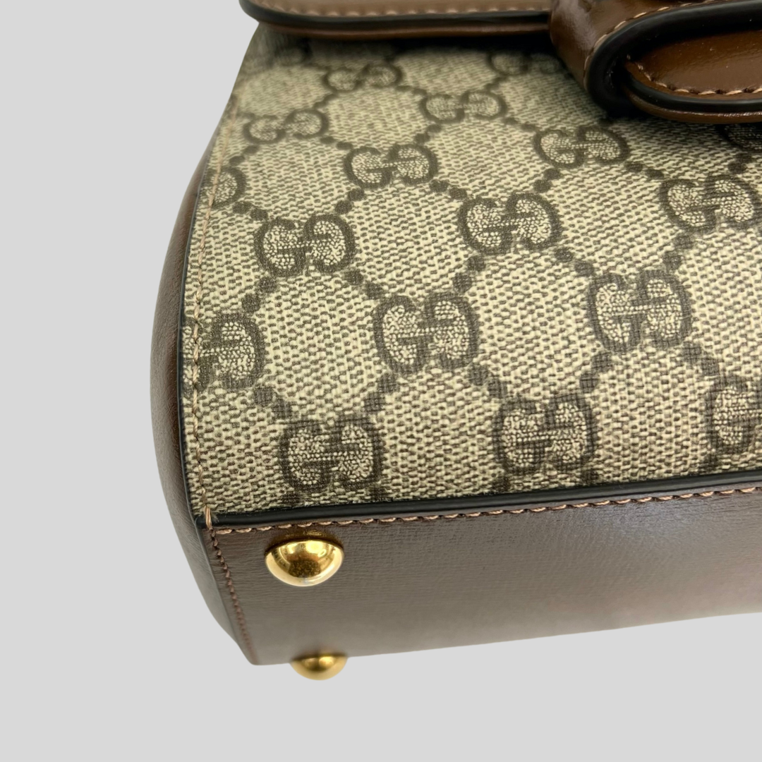 GUCCI Borsa Horsebit 1955 GG Supreme