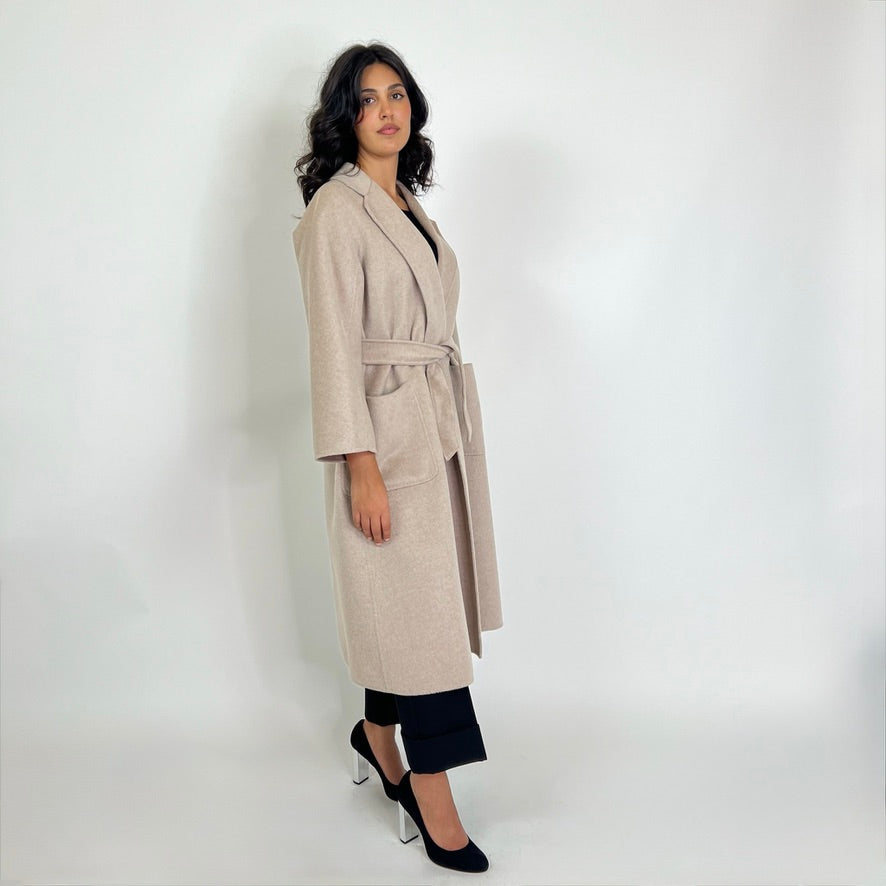 MAX MARA Cappotto Ludmilla Icon in doppio cachemire sabbia