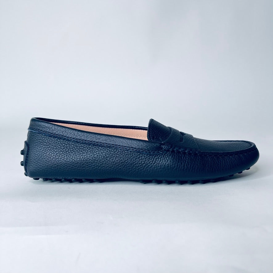 TOD'S Mocassini Gommini in pelle blu