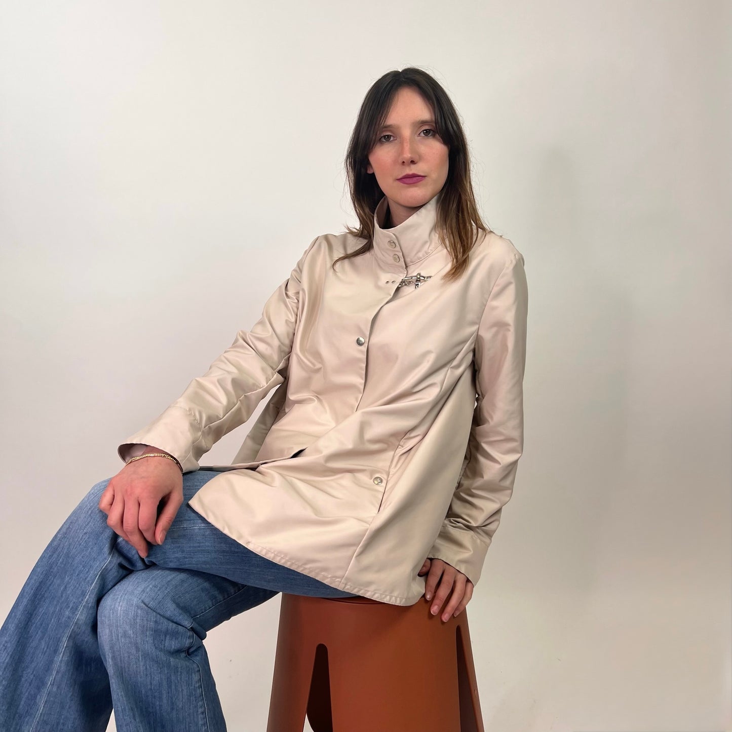 FAY Giacca impermeabile beige chiaro