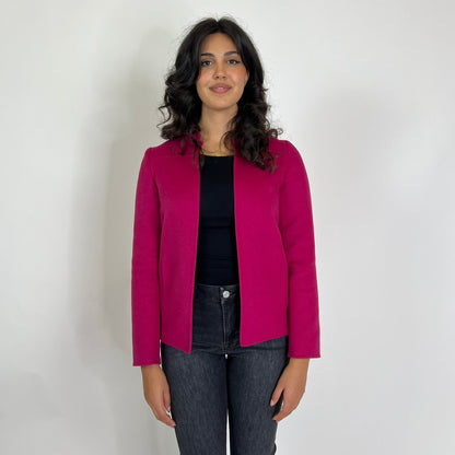 AGNONA Giacca aperta ciclamino