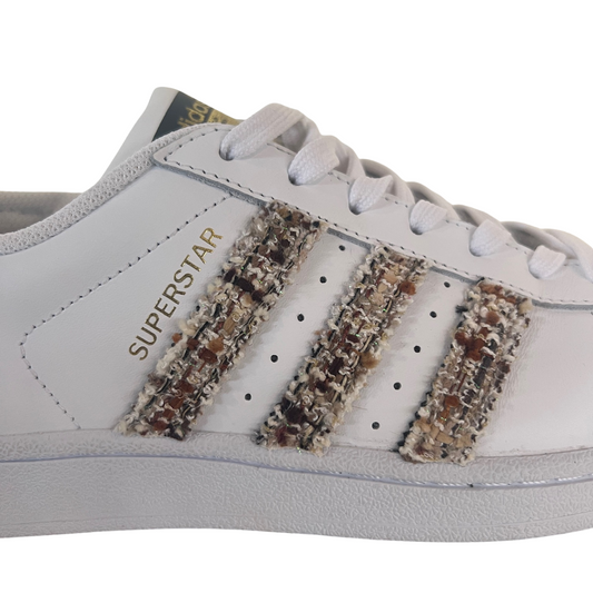 ADIDAS Scarpa sneakers in pelle bianca