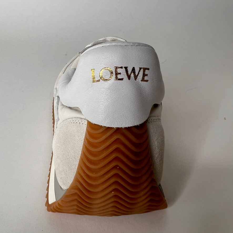 LOEWE Sneakers Flow bianca e beige