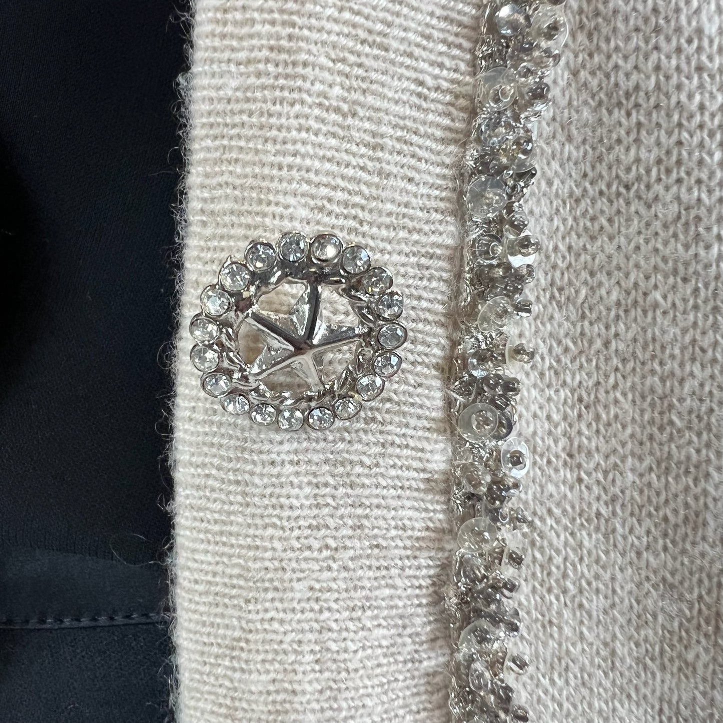 ALBINO MORETTI Cardigan in cashmere color tortora