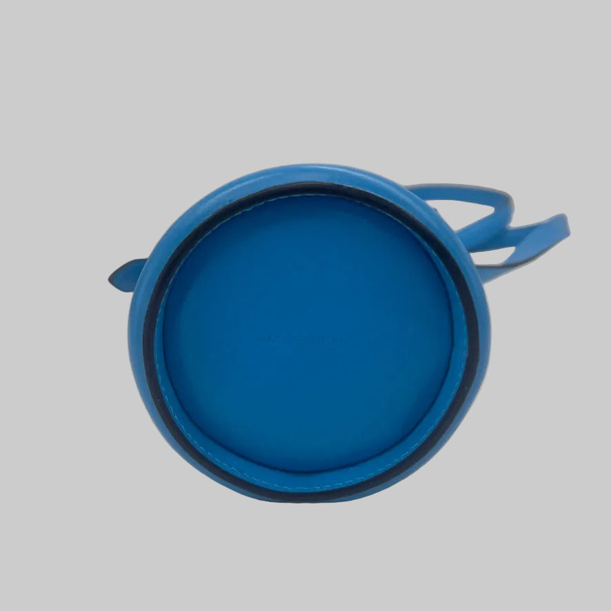 ALEXANDER MC QUEEN Borsa The Curve micro turchese