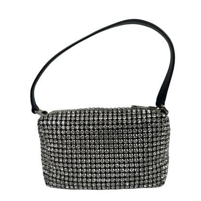 ALEXANDER WANG Borsa piccola tempestata di cristalli