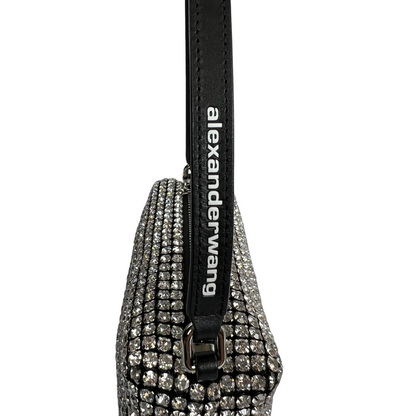 ALEXANDER WANG Borsa piccola tempestata di cristalli