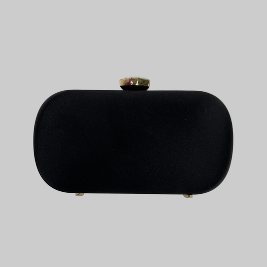 ANNA CECERE Borsa pochette nera