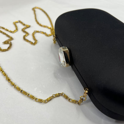 ANNA CECERE Borsa pochette nera