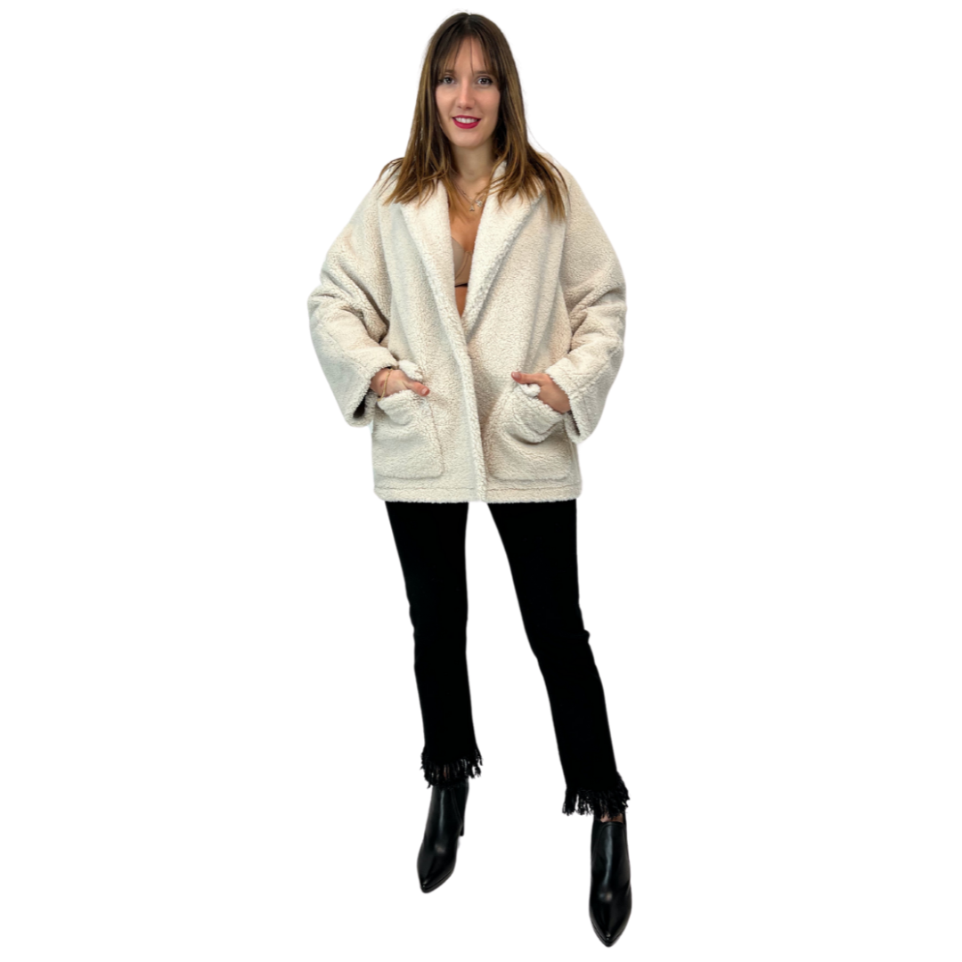 ANTONELLI FIRENZE Eco montone panna