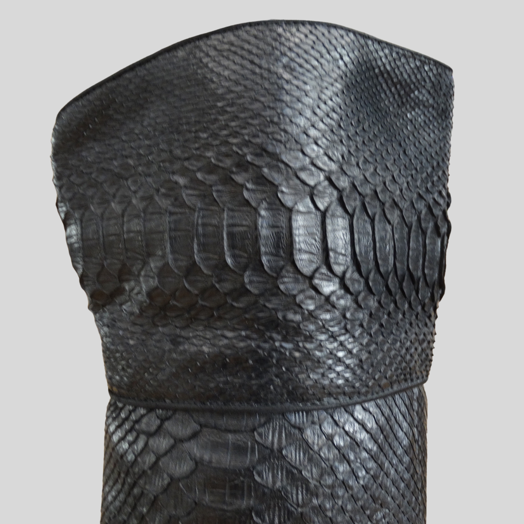 ANTONIO ARTIGIANO Forte dei Marmi Stivale gambale alto in pitone