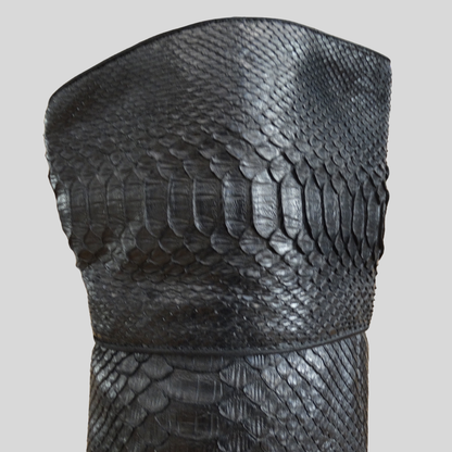 ANTONIO ARTIGIANO Forte dei Marmi Stivale gambale alto in pitone