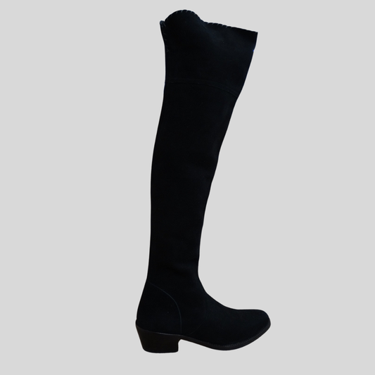 ANTONIO ARTIGIANO Forte dei Marmi Stivale gambale alto scamosciato