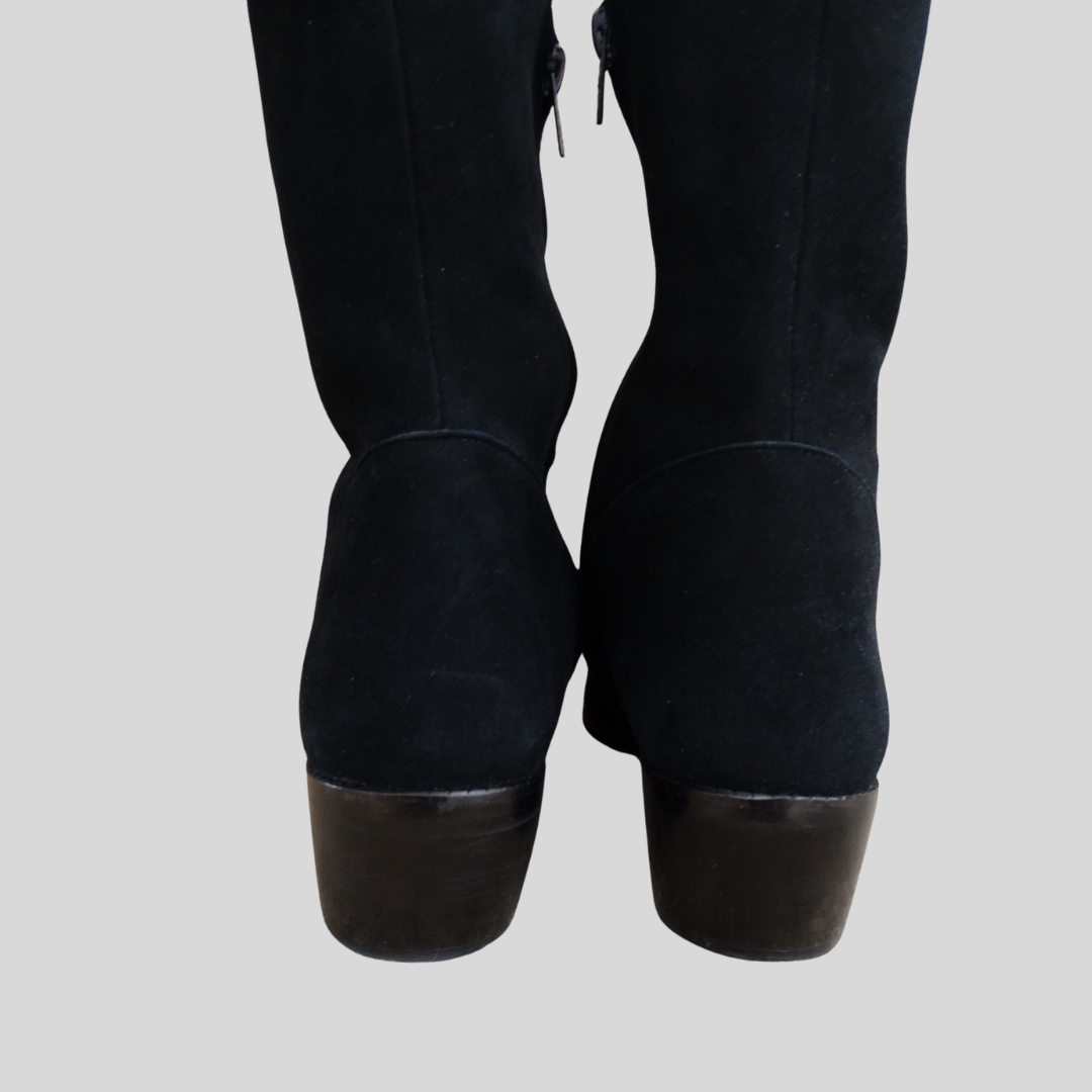 ANTONIO ARTIGIANO Forte dei Marmi Stivale gambale alto scamosciato