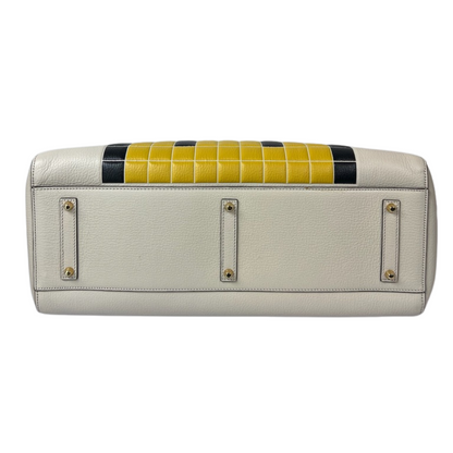 ANYA HINDMARCH Borsa in pelle martellata con smile